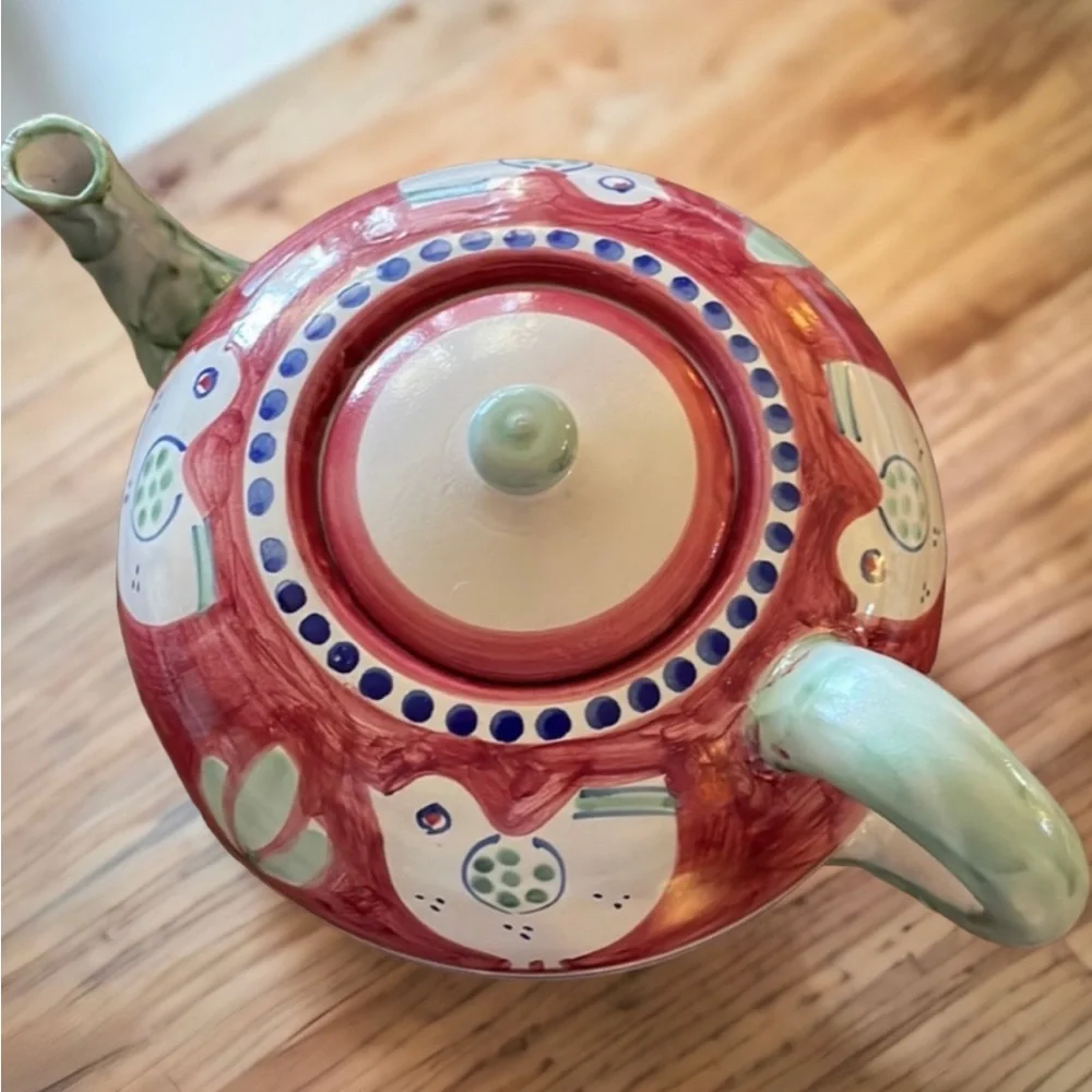 Solimene Vietri Campagna Chicken Teapot